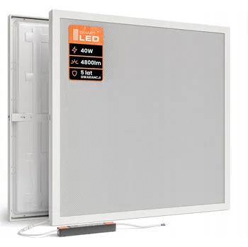 Smartled čtvercová Stropní Svítidlo 60 x 3 cm bílá