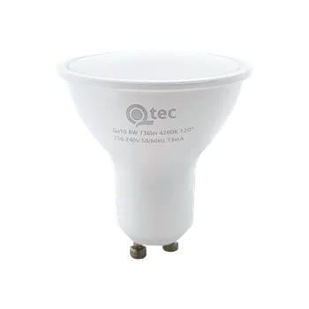 Žárovka LED žárovka Qtec 8W GU10 736lm neutrální bílá