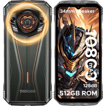 Mobilní telefon Smartphone DooGee S88 Plus 8 GB / 128 GB 4G (LTE) oranžový