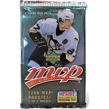 Sběratelská karetní hra 2007-08 Upper Deck MVP Retail Balíček