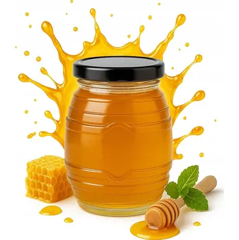 Sklenice Skleněná Zavařovací Sklenice UL 100ml na medové Zavařeniny Dárek dárková skleněná nádoba