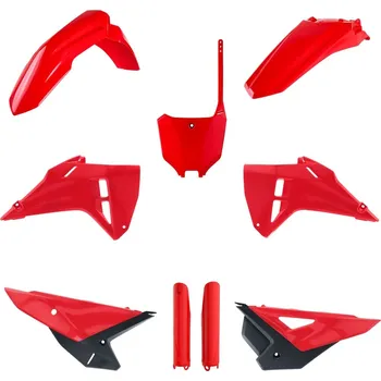 Sada plastů (FULL KIT) HONDA CRF 250 R '25 CRF 250 RX '25 CRF 450R '25 CRF 450RX '25, v sadě přední tabulka a kryty tlumičů (OEM