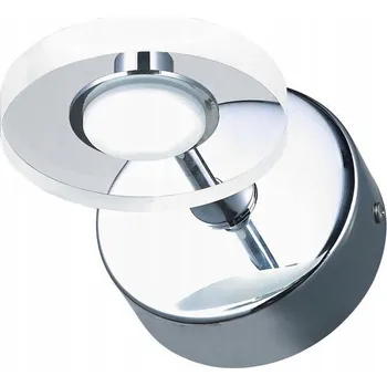 Nástěnné svítidlo Nástěnné svítidlo Italux stříbrné integrovaný LED zdroj 3 W