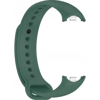Příslušenství k chytrým hodinkám SILIKONOVÝ ŘEMÍNEK PRO CHYTRÉ CHYTRÉ HODINKY XIAOMI MI BAND 8 S NFC KLIPSY