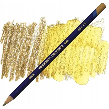 Kresba Akvarelová pastelka Derwent Inktense 1710 Amber