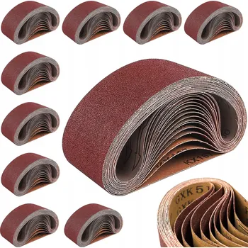 Brusný papír BRUSNÝ PAPÍR PÁS NEKONEČNÝ 75x533mm P60 10 kusů