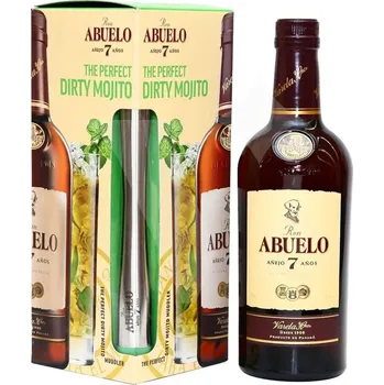 Rum Abuelo Aňejo 7 yo mojito set 0,7l 40%