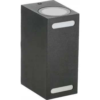 Venkovní osvětlení Venkovní nástěnné svítidlo Elektrosalon černé GU10 5 W