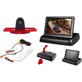 MONITOR A KAMERA V SVĚTLE CITROEN JUMPY 2007-2016