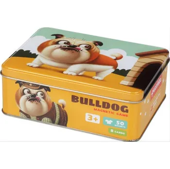 Puzzle Puzzlika 14262 Buldoček - psí móda - magnetická hra 50 dílků a 8 předloh