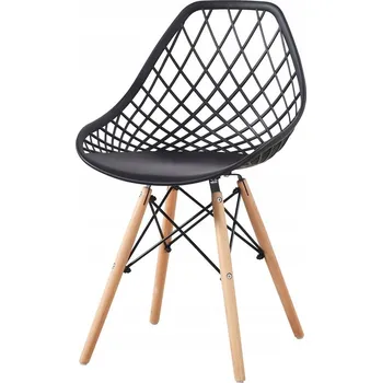 Jídelní židle Barová Židle Casarredo buk, černý, 100 cm, plastový