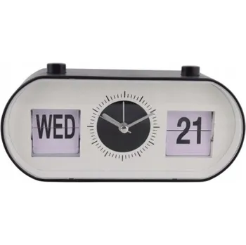 Budík Zegar Home černý 1,9 9 Cm