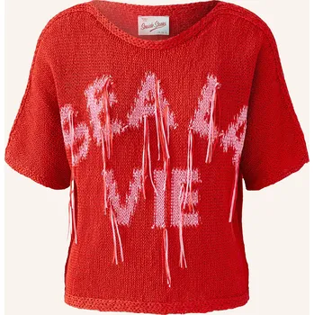 Dámský svetr Oui Dámské Úpletové Tričko, červená / růžová, 42