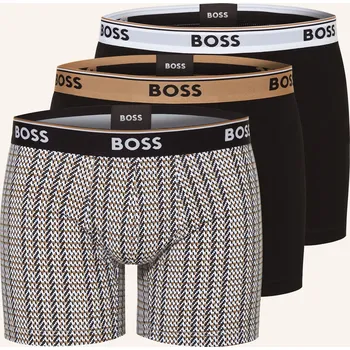 Boxerky Boss Pánské Boxerky Power, 3 Kusy V Balení, černá / bílá /...