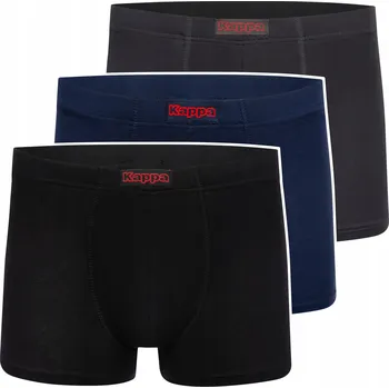Boxerky K1201 vel. XXL PÁNSKÉ ORIGINÁLNÍ BOXERKY KAPPA PREMIUM 3-balení MIX
