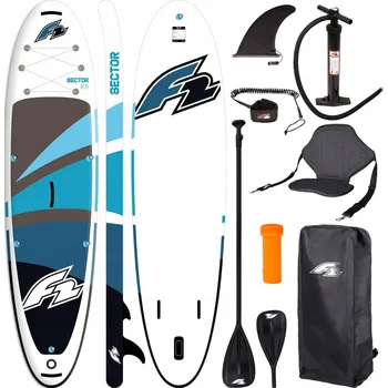 Paddleboard Nafukovací Paddleboard F2 Sector 11'5" 350 CM BLUE COMBO