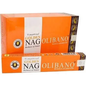 Vonná tyčinka Vonné tyčinky Golden Nag OLIBANO 15 g
