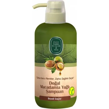 Šampon EYUP SABRI TUNCER Přírodní Šampon se 100% makadamiovým olejem 600 ml