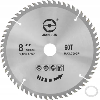 Pilový kotouč PILOVÝ KOTOUČ NA DŘEVO 200mm 25,4mm 60 ZUBŮ