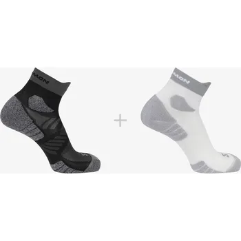 Pánské ponožky SALOMON AERO KOTNÍKOVÉ PONOŽKY TRÉNINK LIGHT 2 PÁRY XL 45-47