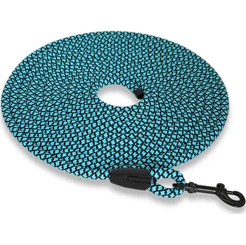 Vodítko pro psa PafDog® stopovací vodítko 8mm, 4 délky, extra pevné- tyrkysovo-černé DÉLKA VODÍTKA: 5 metrů