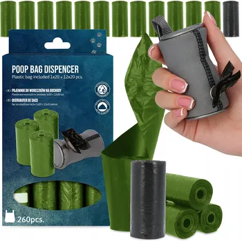 Vrták Zásobníky na sáčky, 260 ks