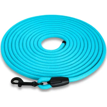 Vodítko pro psa PafDog® stopovací vodítko 8mm, 4 délky, extra pevné, světle tyrkysové DÉLKA VODÍTKA: 5 metrů