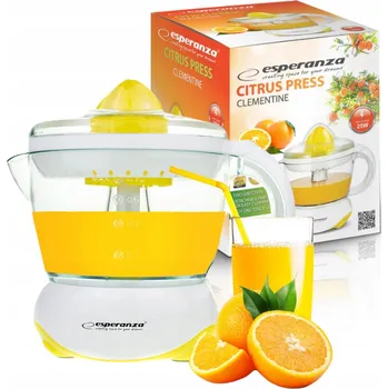 Lis na citrusy Lis na citrusy Esperanza CLEMENTIN žlutá/zlatá 25 W