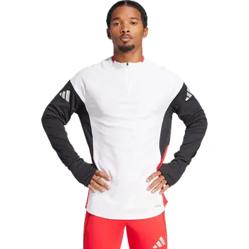 Pánská mikina Pánský funkční fotbalový tréninkový top Adidas Tiro 25 Pro bílý