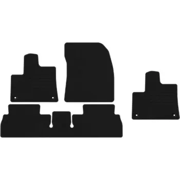 autokoberec Kobercové rohože Edecor velurové 4 ks