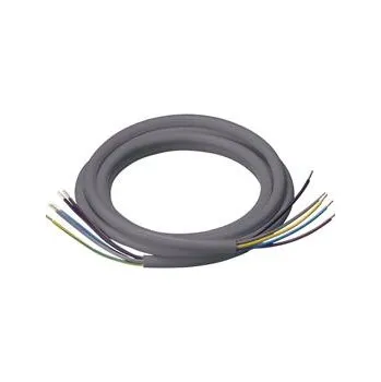 elektrický kabel PCE kabel k vařiči H05VV-F 5x2.5 odizolované s dutinkami délka 3 m