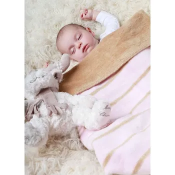 Dětská deka Dětská deka Zaffiro 75 x 100 cm růžová