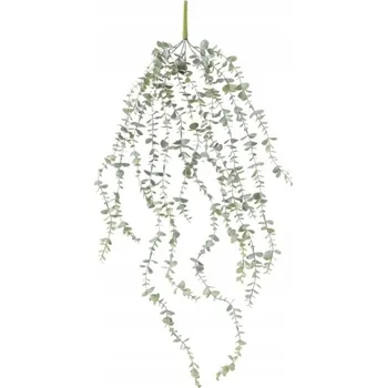 umělá květina UMĚLÁ ZÁVĚSNÁ ROSTLINA ZELENÁ DEKORATIVNÍ PŘIROZENÝ VZHLED 10X20X90 CM