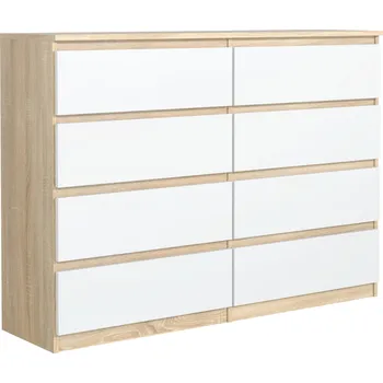 Komoda Komoda Meble Masztalerz 120 x 39 x 102 cm dub Sonoma matná