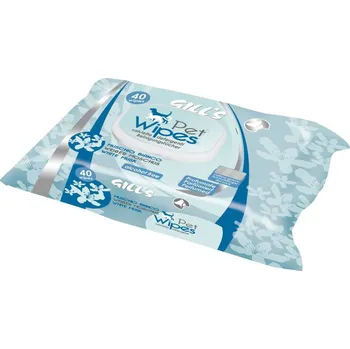 Kosmetika pro psa Croci GILL´S Vlhčené ubrousky White Musk (40 ks)