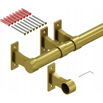 Zábradlí SCHODIŠŤOVÉ ZÁBRADLÍ ZLATÁ MATNÁ tyč fi 32mm 300 cm ELEN