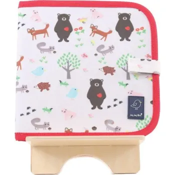 omalovánky Jaq Jaq Bird Kreslící knížka - omalovánka s křídami Lesní zvířátka