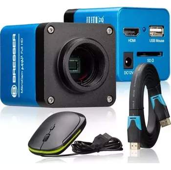 Kamera k mikroskopu Mikroskopový digitální fotoaparát Bresser MikroCam mini Full HD HDMI