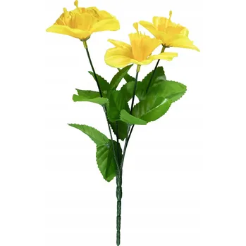 umělá květina Kytice 3 narcisek 5902934238946