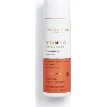 Šampon Revolution Haircare Vitamin C Shine & Gloss Shampoo 250 ml