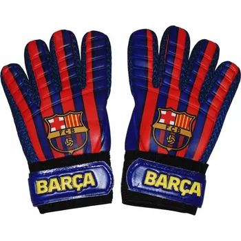 Brankářské rukavice Brankářské rukavice FC Barcelona velikost 4 modré