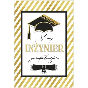 PŘÁNÍ K ABSOLVOVÁNÍ INŽENÝRSKÝCH STUDIÍ BIRET DIPLOM GRATULACE