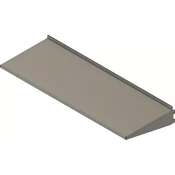 police Nástěnná police s lemem 80x20