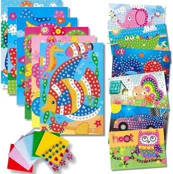 kreativní sada Mozaika Kreativní pěnová vylepovačka Samolepicí Fandy 6 ks pro děti