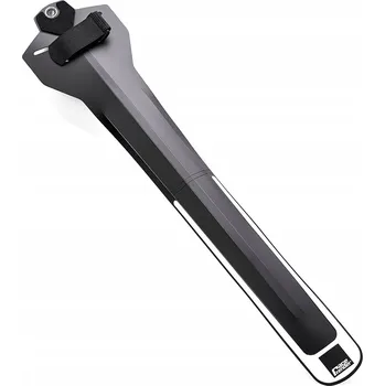 Blatník na kolo Zadní blatník RaceFender Rocket Rear White černý (bílý s černými detaily)