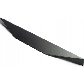 Nábytkové kování Nábytková úchytka klasická šedá grafitová nerezová ocel 19 x 2,2 x 1,6 cm