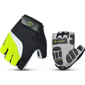 Cyklistické rukavice Cyklistické rukavice Prox M žluté