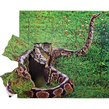 Dřevěná hračka Just Jigsaws 644 Had a jeho životní cyklus - dřevěné vrstvené puzzle 19 dílů