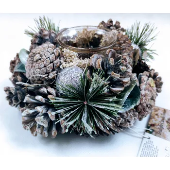 Vánoční dekorace Dekorace na stůl, ozdoba šišek