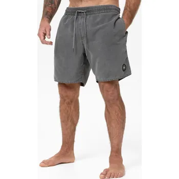 Pánské kraťasy PitBull West Coast - pánské koupací šortky BALFOUR grafitové Barva: šedá, Vel: 3XL